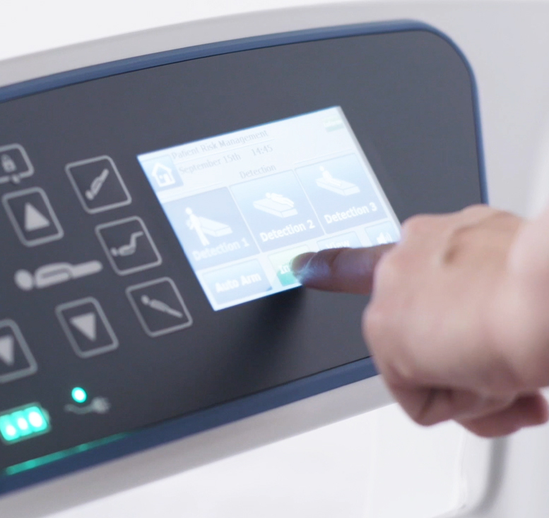 Smart hospital beds with touch screen - ook snow - Umano Medical Canada