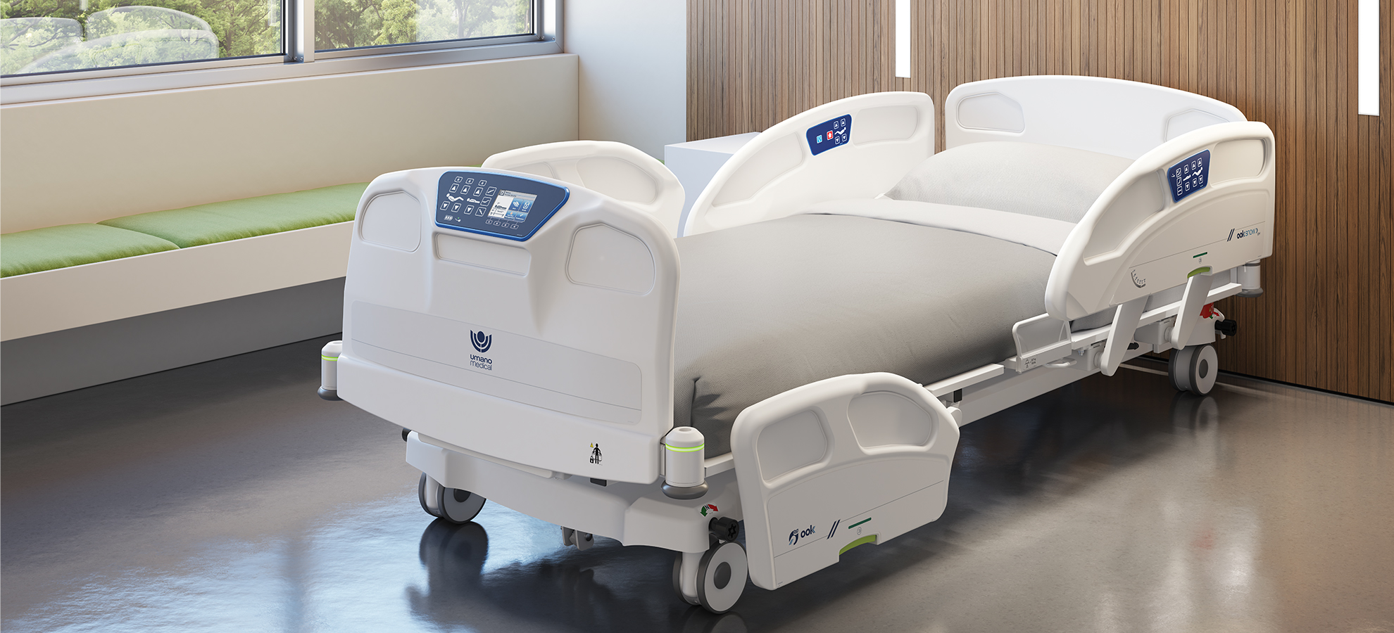 ook snow MH Adjustable Behavioral Health Bed